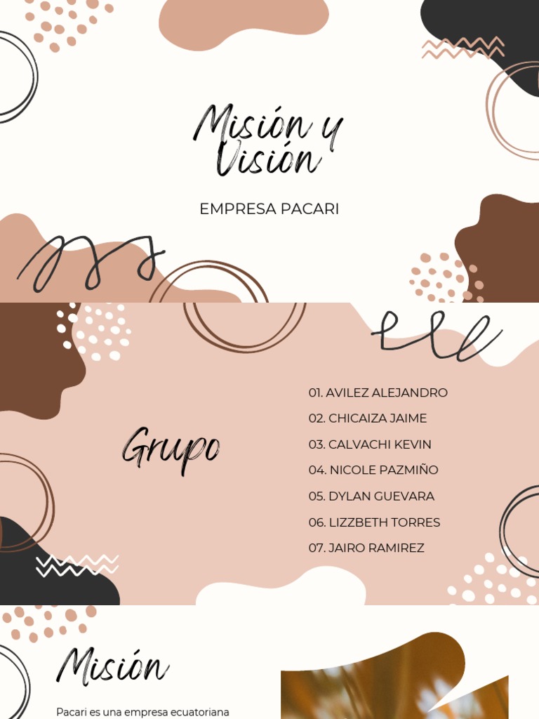 Misión y Visión de Pacari | PDF