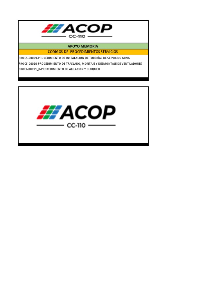 Procedimientos de Instalación y Seguridad en Mina | PDF | Tecnología