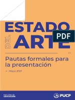 ESTADO DEL ARTE - Pautas Formales VF