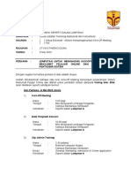 Memo - Kickoff Meeting - Data Template Session - Sky Admin Training