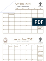 Calendario Tierra Blanca 2022