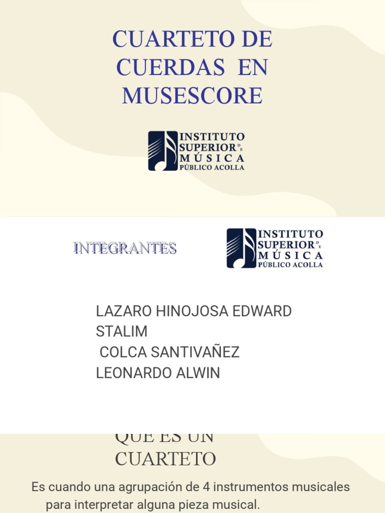 Crear Cuarteto de Cuerdas en MuseScore | PDF | Arte
