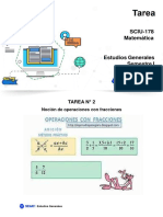 Unidad 2 Tarea de Matematica