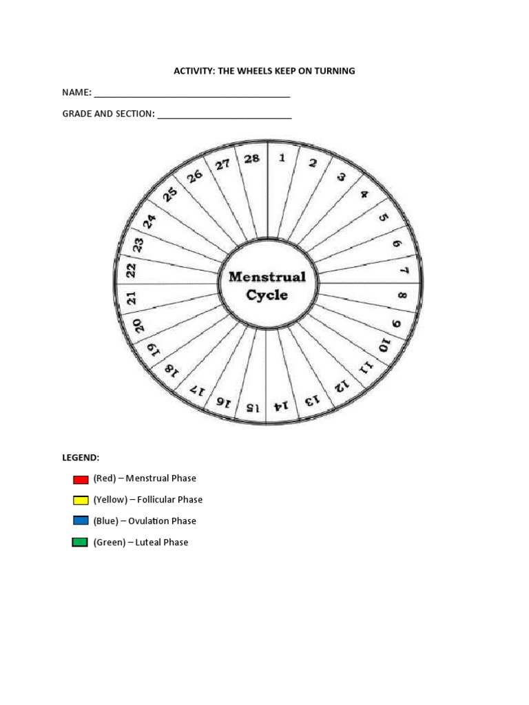 The Wheels Keep On Turning (Activity) PDF