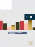 Estadística Inferencial - Diferencia Con Una Media Poblacional PDF
