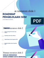 Roadmap Perbaikan Sistem SDM