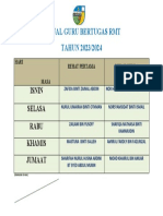 Jadual Tugasan Guru