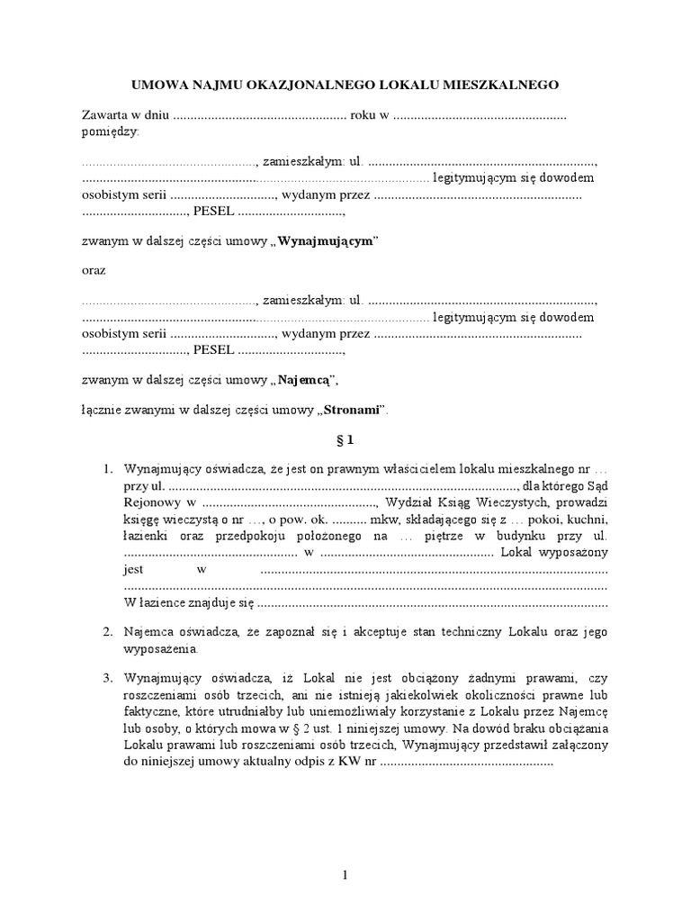umowanajmuokazjonalnego (1) PDF