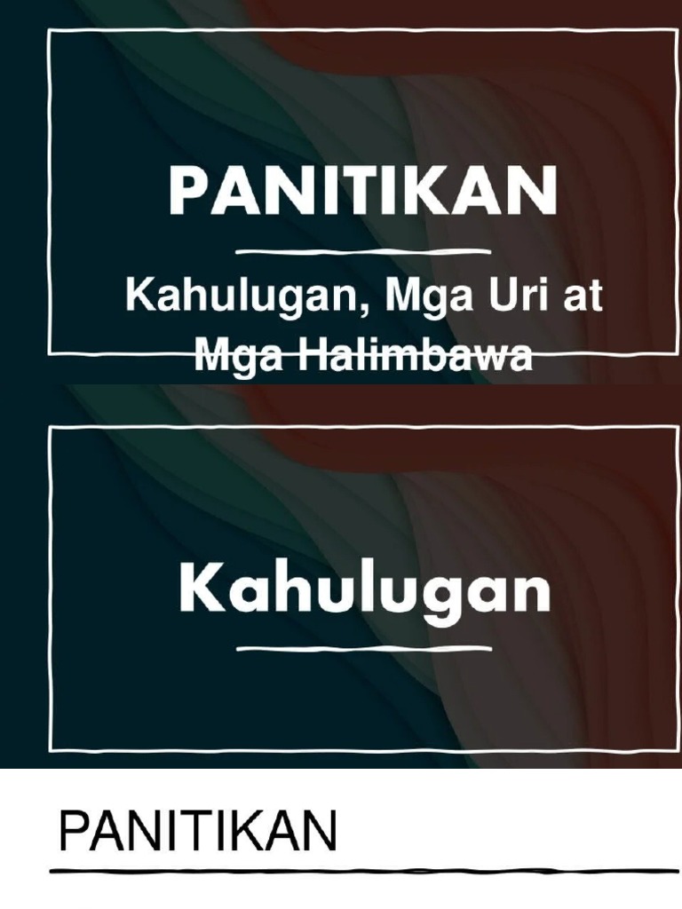 1.1 Panitikan | PDF