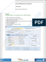 Absence Management Setup Steps PDF