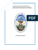 Reglamento General Umbv PDF