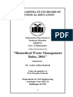Project - Biomedical Waste Management Rules
