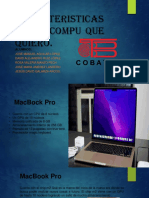 Caracteristicas de La Compu Que Quiero