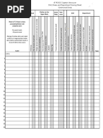 C1 Inspection Scoring Sheet