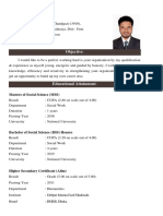 Abul Hasan CV