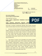 Surat Siaran KPM Bil 1 Tahun 2023 Garis Panduan Penutupan Institusi