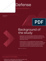 Dark Red Bright Red White Modular Abstract College Thesis Education Presentation PDF