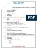 Current Affairs MCQS: Group - I and Ii Prelims