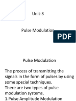 Unit V Pulse Modulation PDF