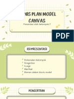 Kelompok 7 - Bisnis Plan Model Canvas