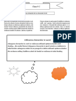 Utilizarea Chenarelor in Word: Clasa 9 C