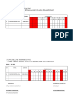 Daftar Hadir Guru TK