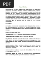 Caso Clínico - Fisiologia Respiratoria