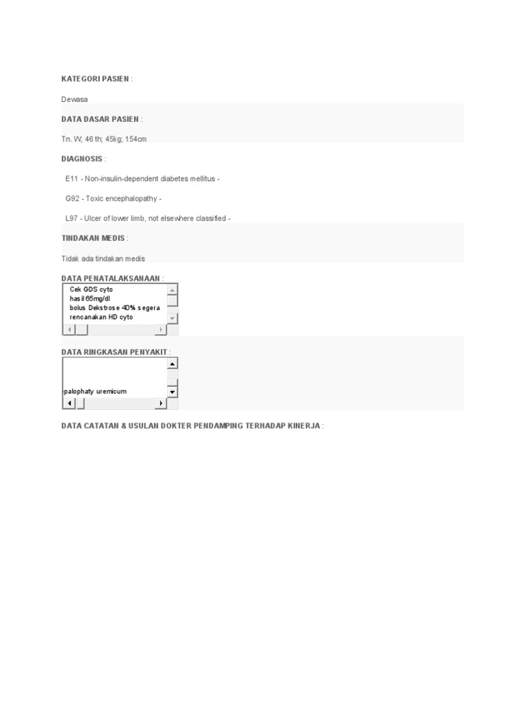 Ulcer of Lower Limb, Not Elsewhere Classified | PDF
