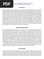 MetaNeuron: Neuron Simulation Software | PDF | Inhibitory Postsynaptic ...
