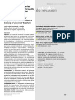 Analysis of Informational Competences in The Continuous Training of University Teachers