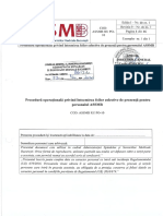 PO RU 10 Întocmirea Foilor Colective de Prezență PDF