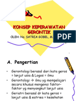 Konsep Keperawatan Gerontik