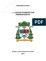 Pedoman Perayaan Paskah Dan Persiapannya (Februari 2021) PDF