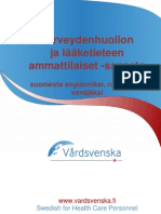 Finnish Healthcare and Medical Professions Glossary