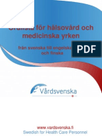 Swedish Healthcare and Medical Professions Glossary