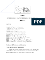 Didatica Da Matematica Modulo 1