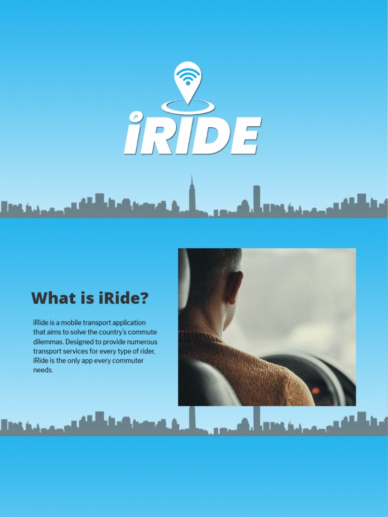 iRide App: Comprehensive Transport Solutions | PDF | Commuting ...