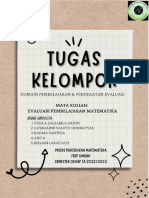 Tugas Kelompok Evaluasi