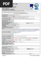 Application For Certification - New