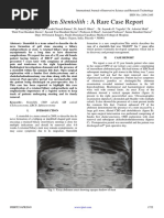 The Forgotten Stentolith A Rare Case Report