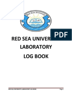Medical Laboratory Log Book 1