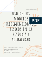 Uso de Los Modelos Tridimensionales Fisicos en La Historia y Actualidad PDF