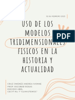 La importancia de los modelos tridimensionales físicos a través de la historia y su uso actual