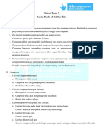 Materi Kelas 5 SD Tema 9 Muatan Mata Pelajaran IPA PDF