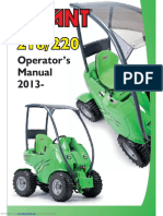 Avant 218 220 Operator Manual PDF