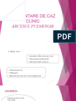 LP 8 Caz Clinic Abces Pulmonar