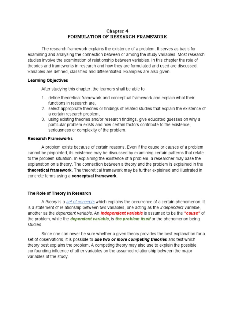 Research Frameworks in Study Design | PDF | Theory | Attitude (Psychology)