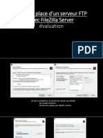 Mise en Place D'un Serveur FTP Avec FileZilla