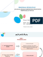 26 - PPT PROPOSAL PENELITIAN (Putri Dwi Mardani)