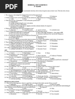 SUMMATIVE TEST IN MAPEH 9 3rd Quarter With Answer Key